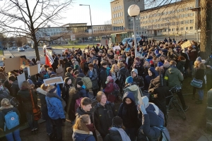 Erste FFF Dresden Demo